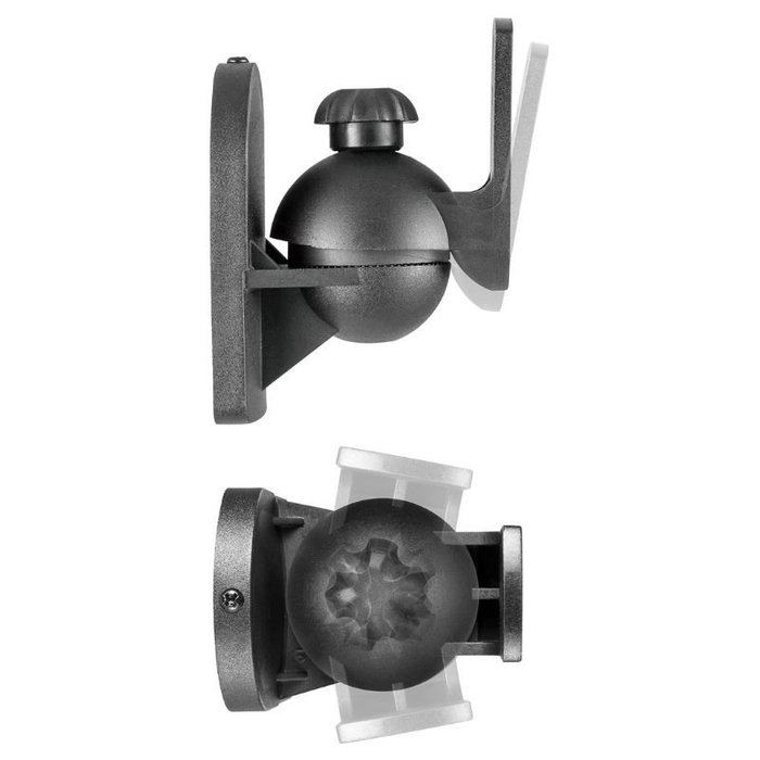 Aisens Soporte Universal para Altavoces SPK06U-423 Giratorio e Inclinable